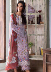 Vital By Sobia Nazir Embroidered Lawn 3 Piece Unstitched Suit SN25VV2 D-3B